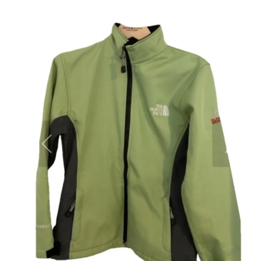 Womans Northface Lime Green Winter Jacket Flight Series